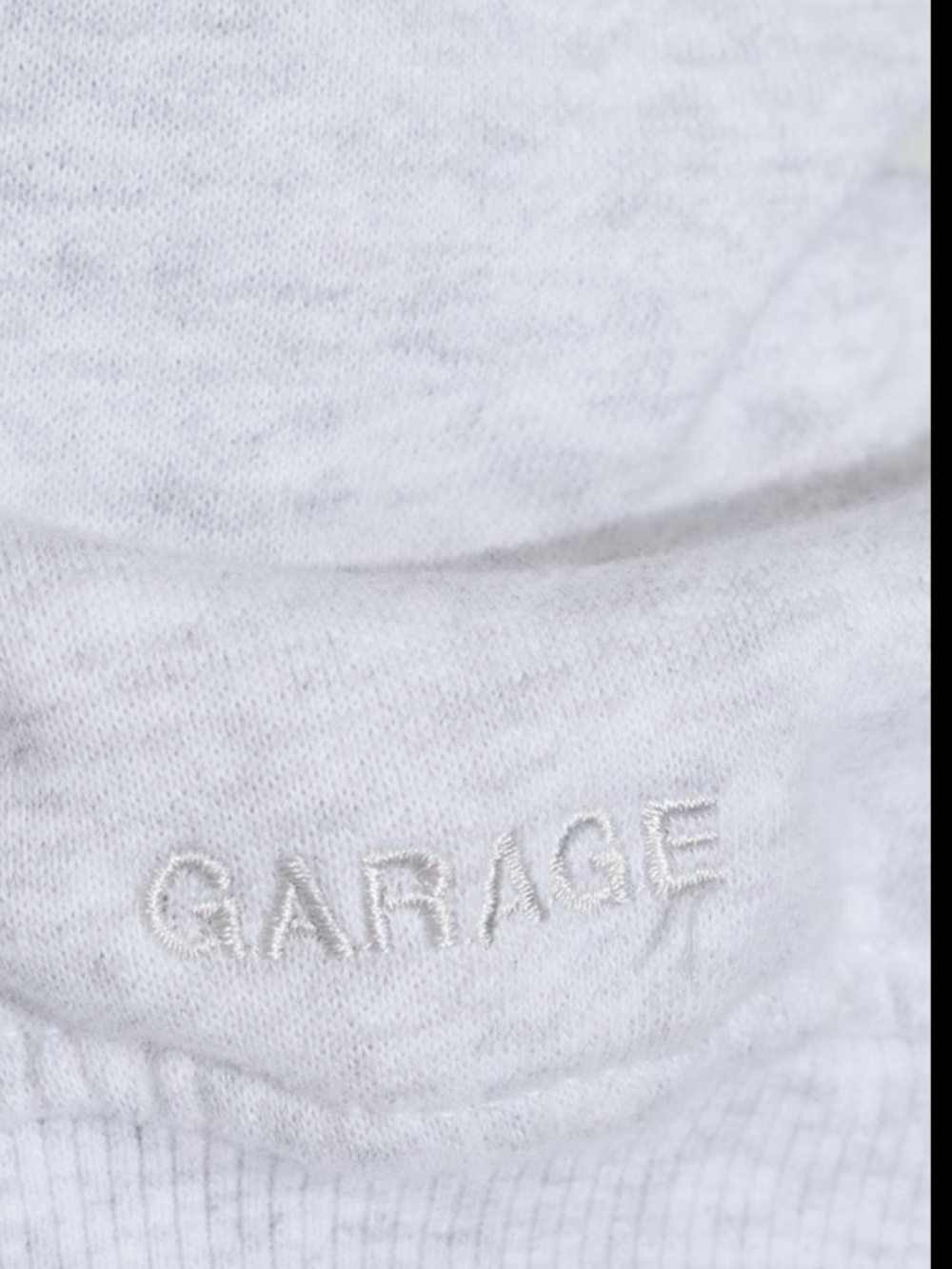 Garage UltraFleece Grey Pullover Hoodie Sweatshirt NWT Size L/XL - Picture 3 of 7